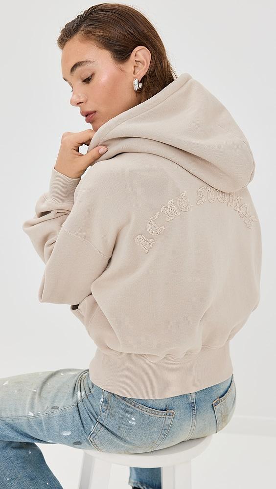 Acne Studios Zip Up Hoodie | Shopbop Product Image