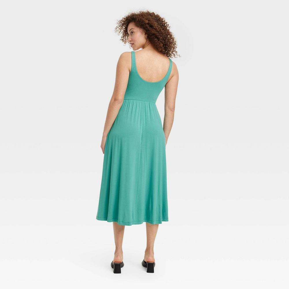 Womens Midi Ballet Dress - A New Day Teal XS Product Image