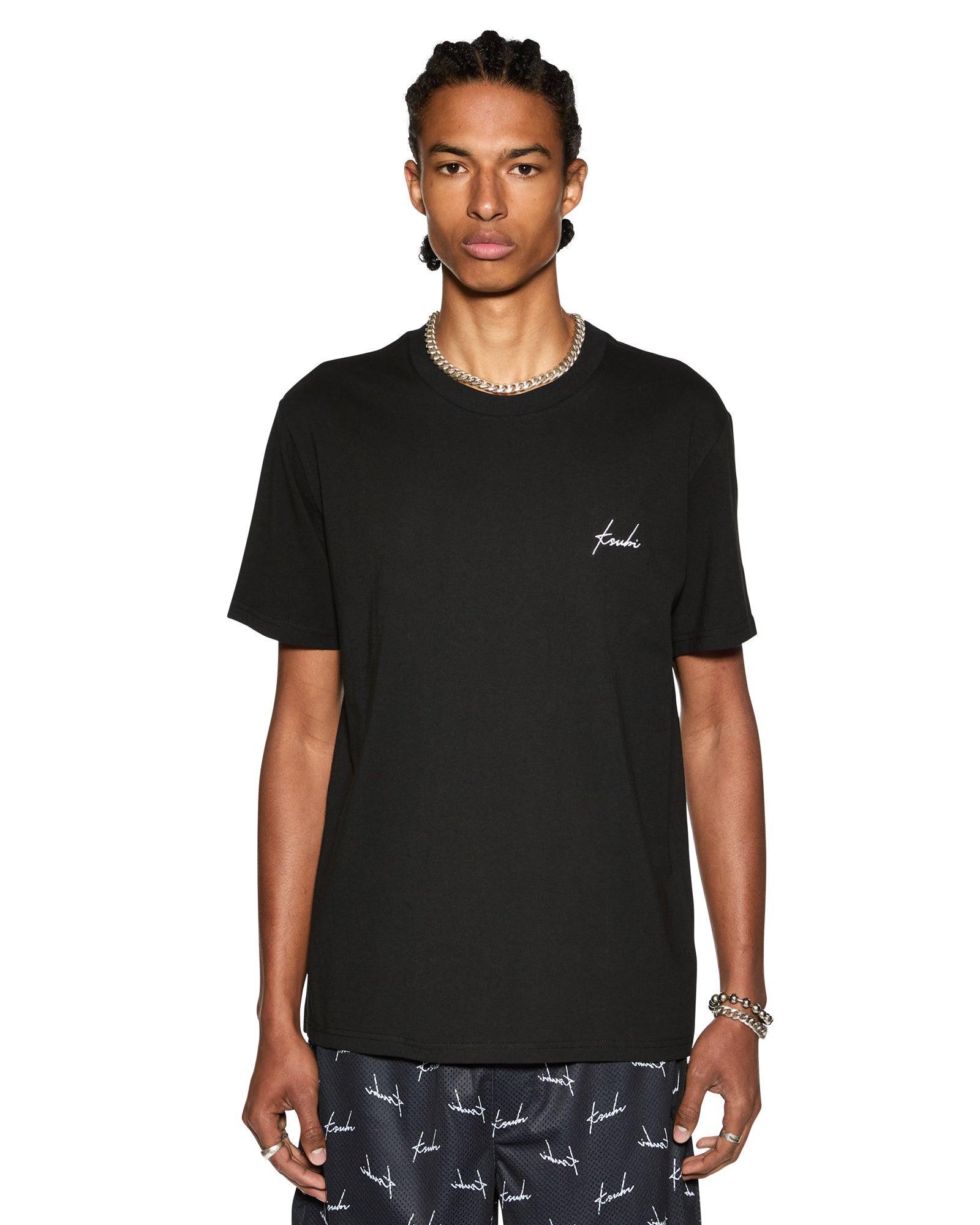 SKRIPT KASH SS TEE JET BLACK Male Product Image