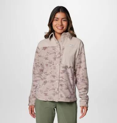 Columbia Women's PFG Uncharted Fleece Overshirt- Product Image