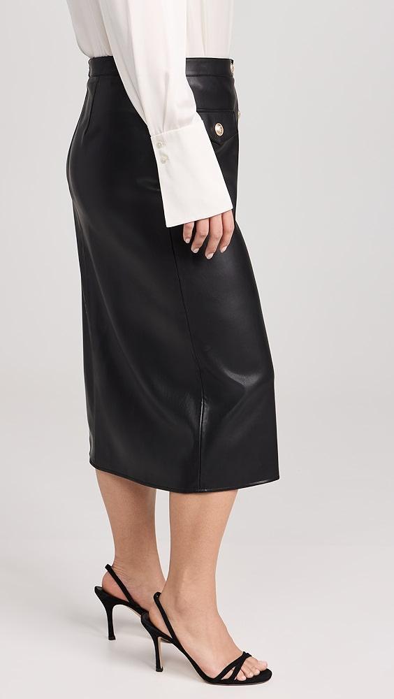 L'AGENCE Milann Midi Skirt | Shopbop Product Image