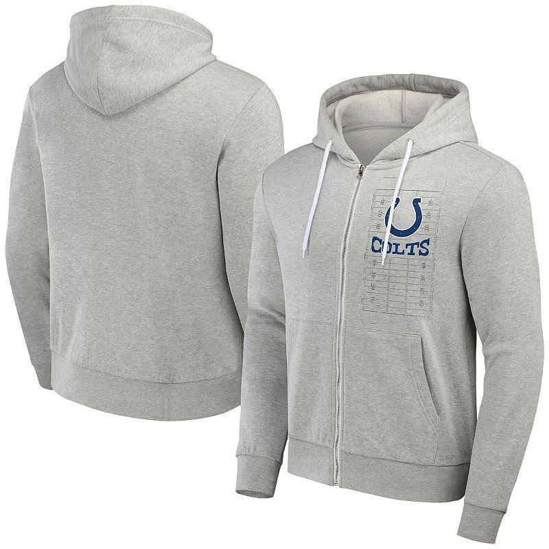 Mens NFL x Darius Rucker Collection by Fanatics Heather Gray Buffalo Bills Domestic Full-Zip Hoodie Grey Product Image