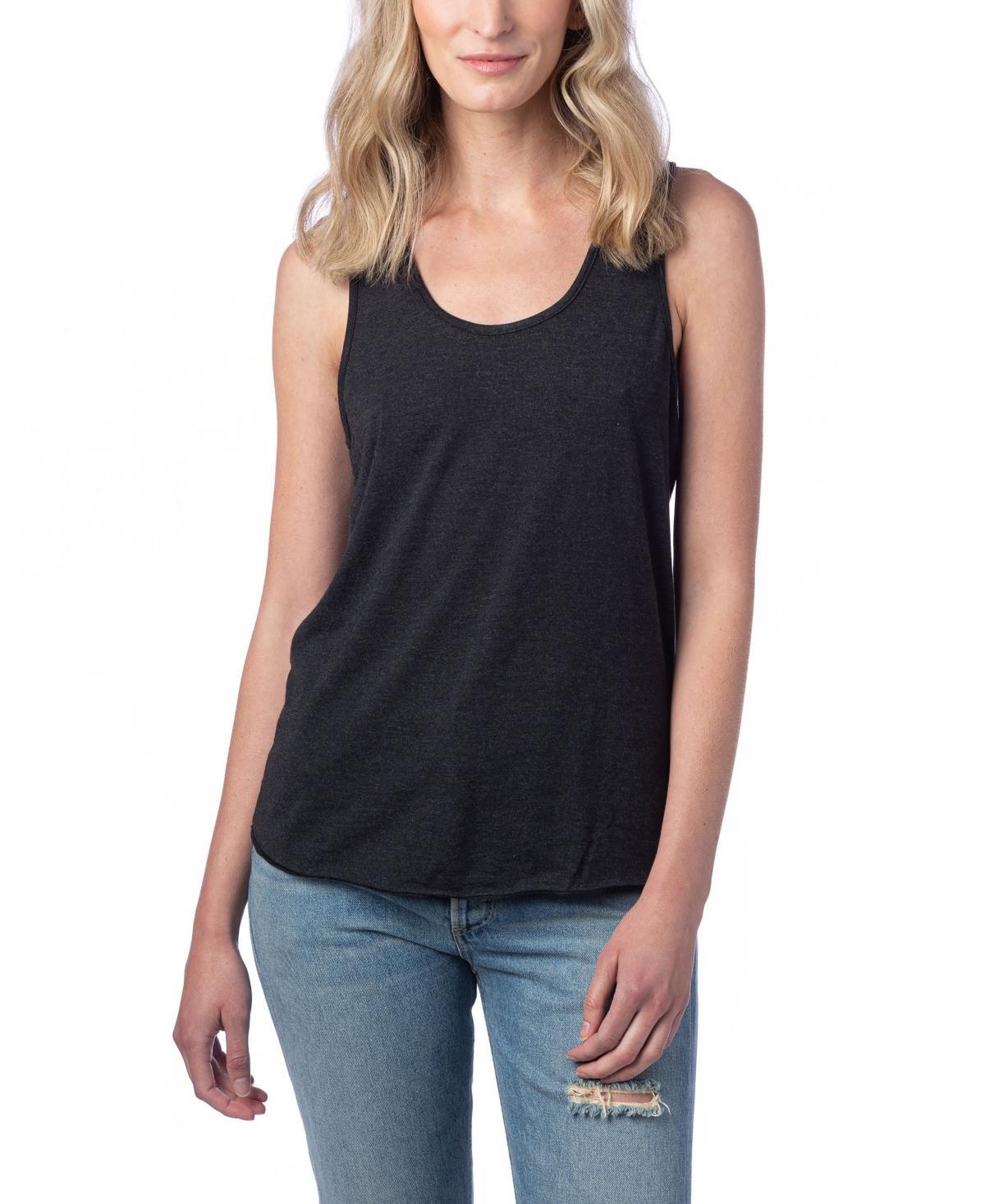 Womens Modal Tri-Blend Racer Tank Top Product Image