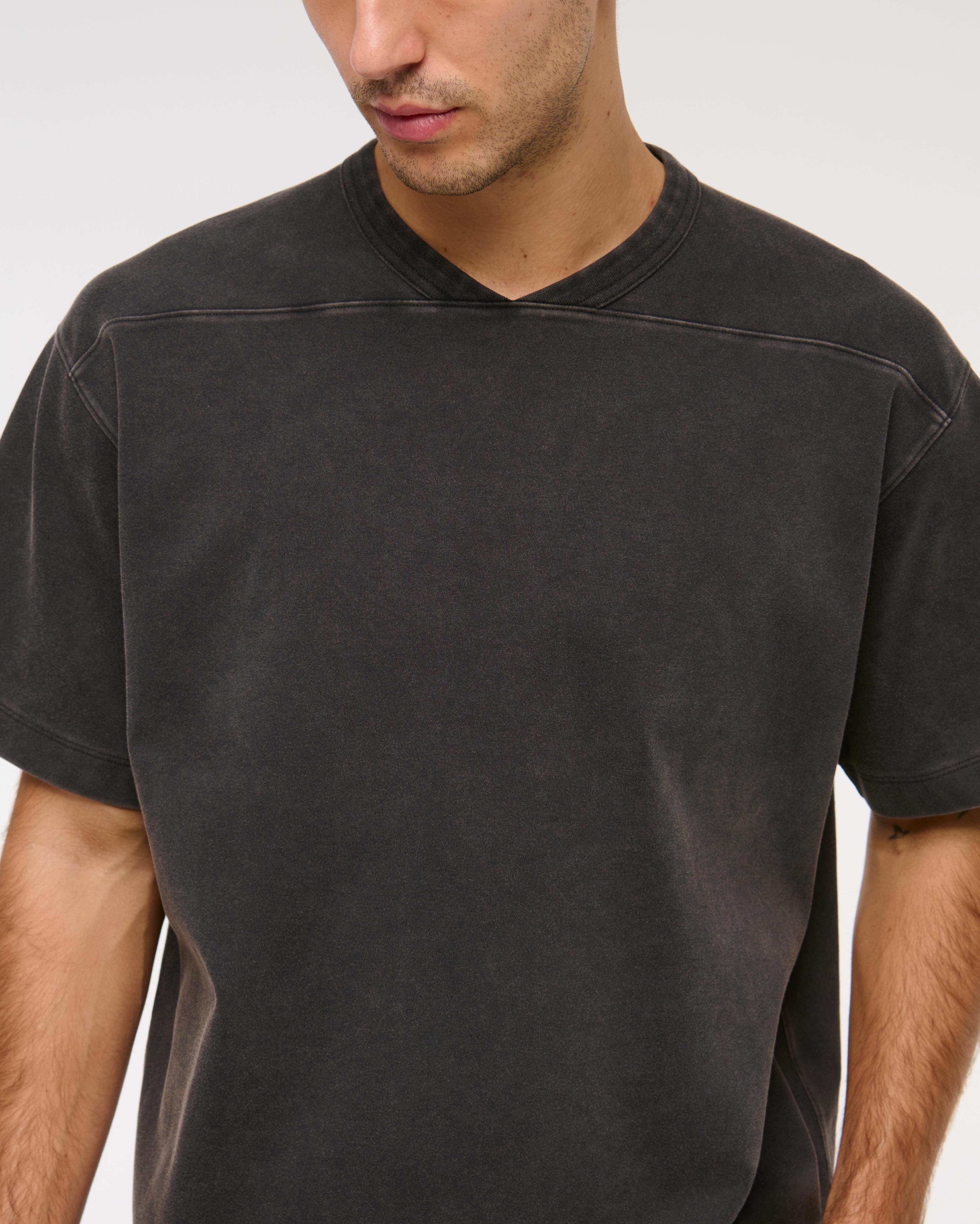 YPB Active Cropped Heavyweight Cotton Jersey Tee Product Image