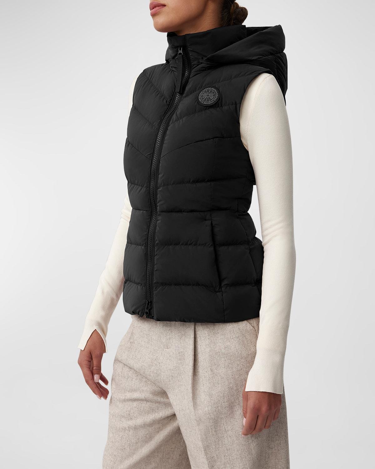 Womens Clair Hooded Down Puffer Vest Product Image