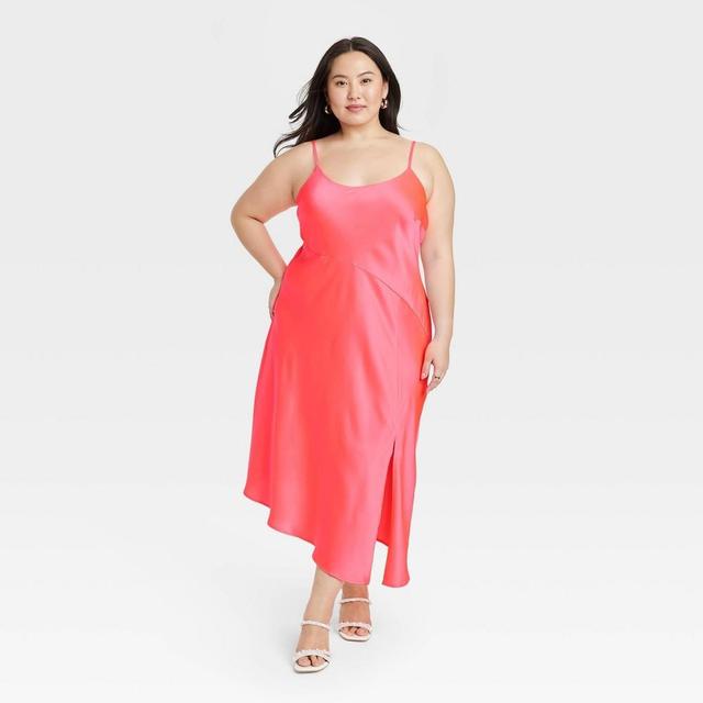 Womens Midi Slip Dress - A New Day 2X Product Image