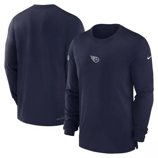 Las Vegas Raiders Sideline Men�s Nike Men's Dri-FIT NFL Long-Sleeve Top Product Image