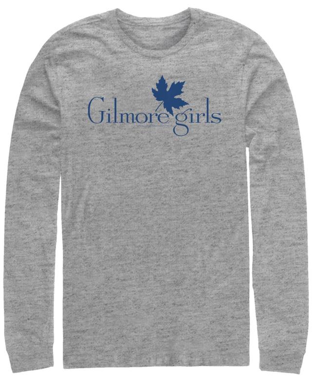 Mens Gilmore Girls Tv Leaf Logo Long Sleeve Crew T-shirt Product Image