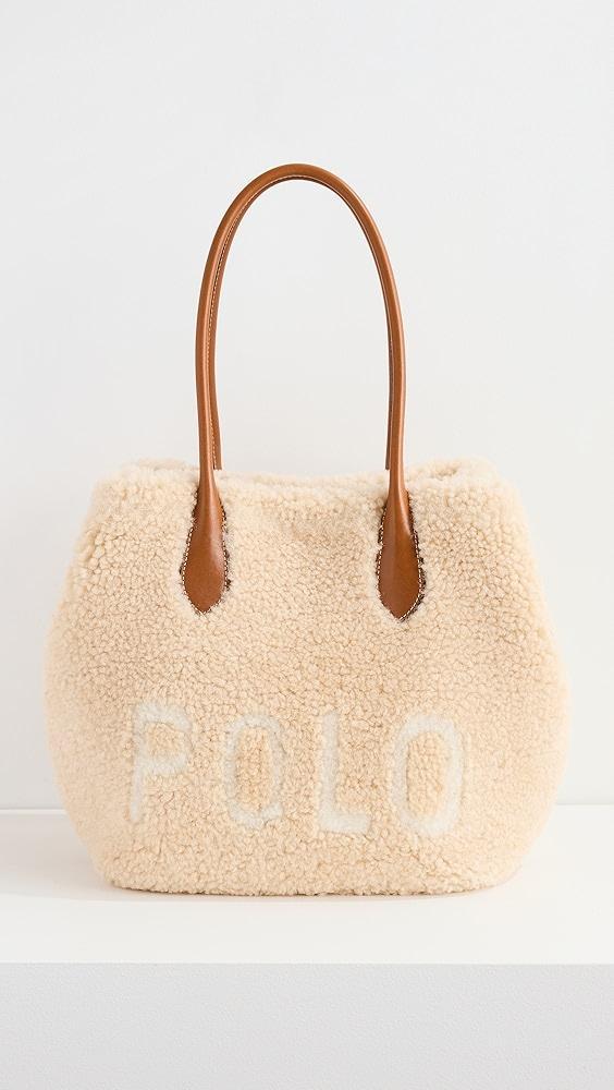 Polo Ralph Lauren Shearling Medium Bellport Tote | Shopbop Product Image