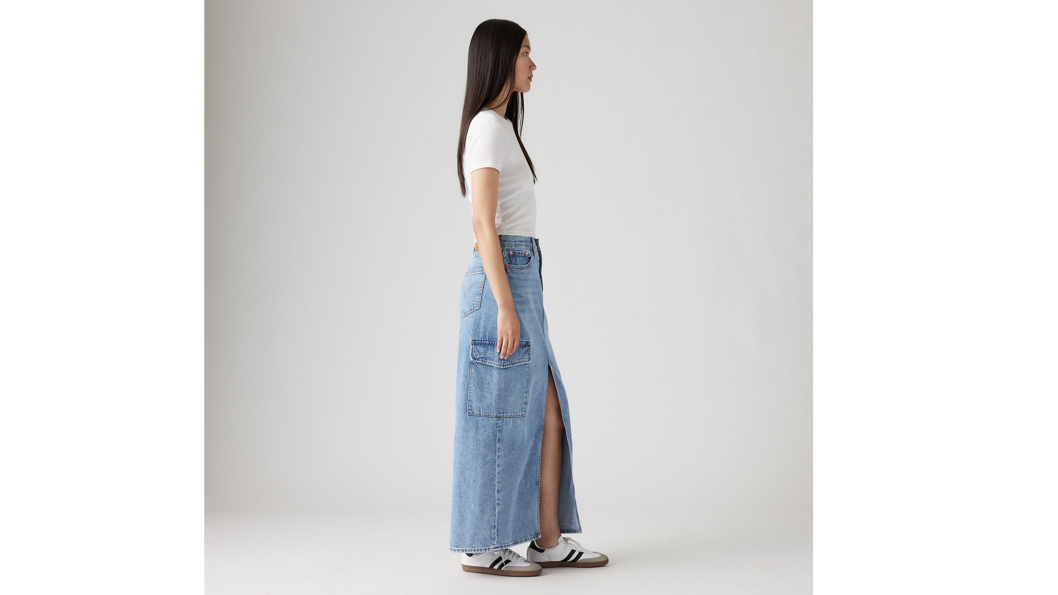 Ankle Column Cargo Skirt Product Image