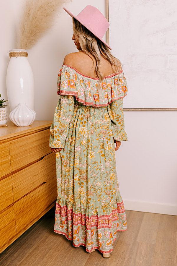 Blooming Meadow Floral Maxi in Pear Product Image