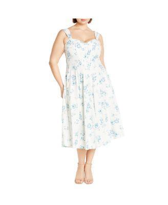 Plus Size Marylou Print Dress Product Image