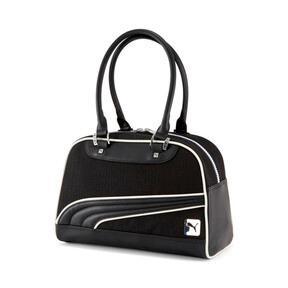 PUMA Women's Grip Bag in Black/White Product Image