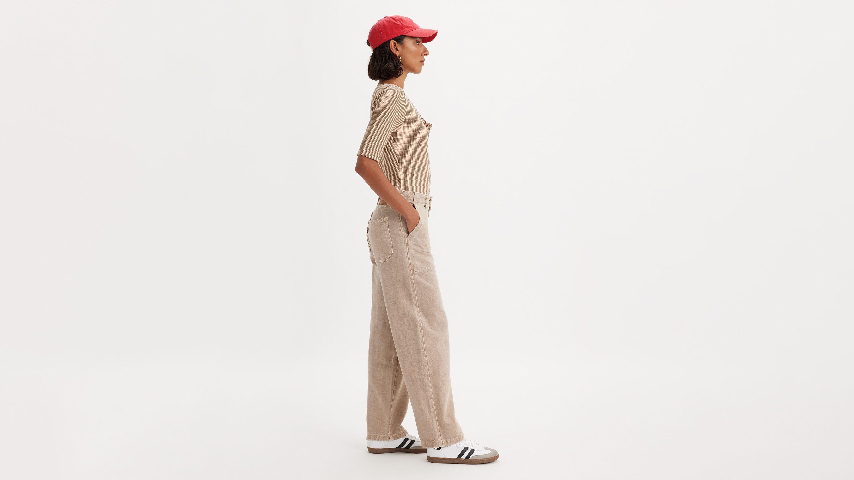 Baggy Dad Utility Women's Pants Product Image