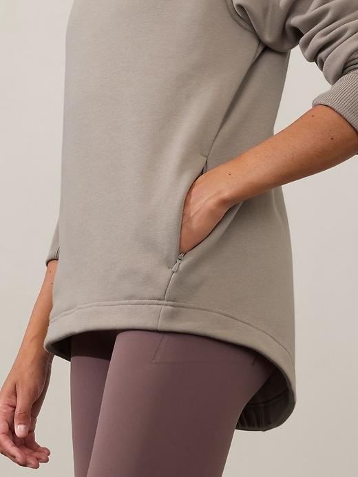 Cozy Karma Twist Neck Sweatshirt Product Image