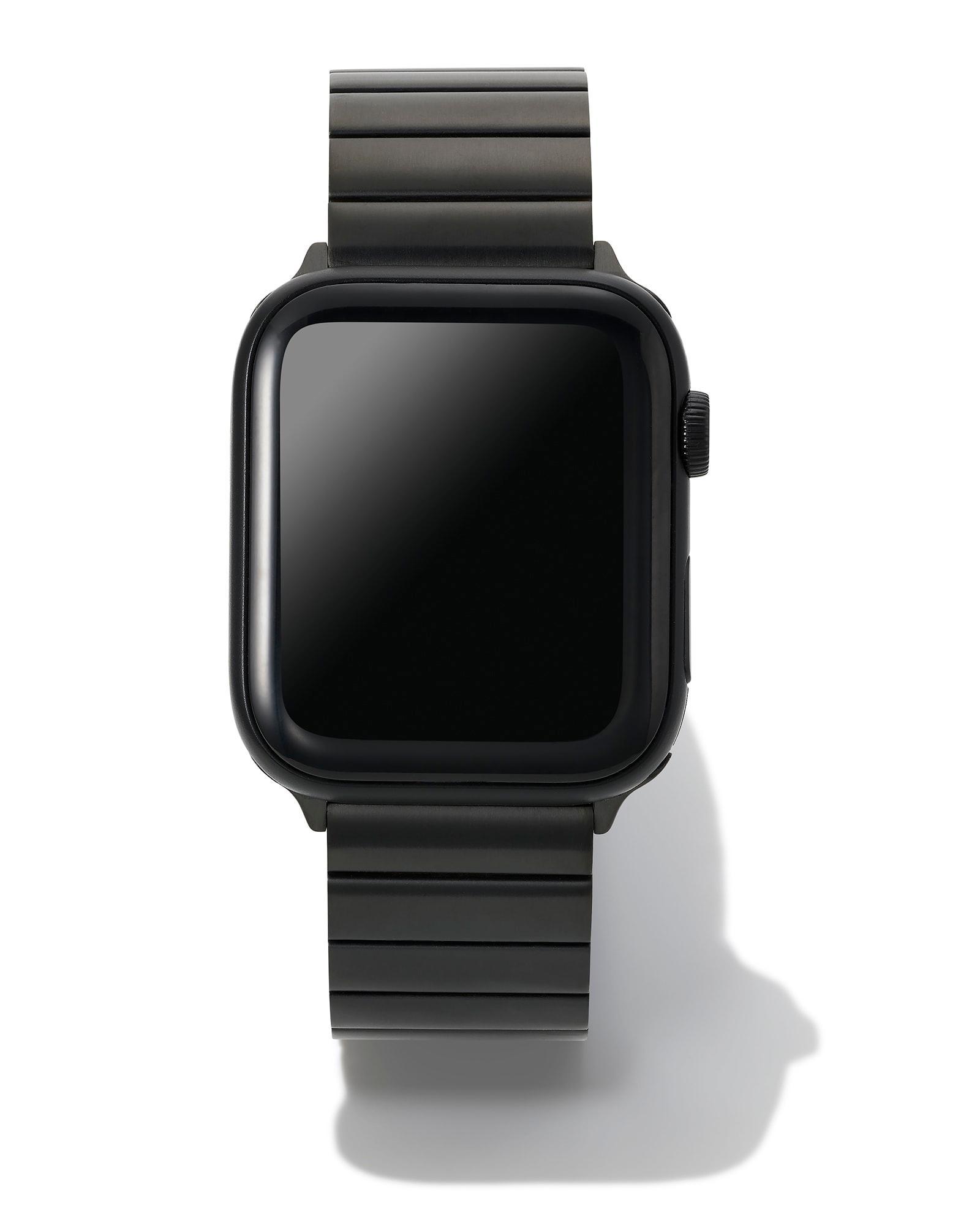 Hudson Watch Band in Black Stainless Steel Product Image