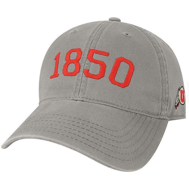 Mens Gray Utah Utes Radius Adjustable Hat Product Image