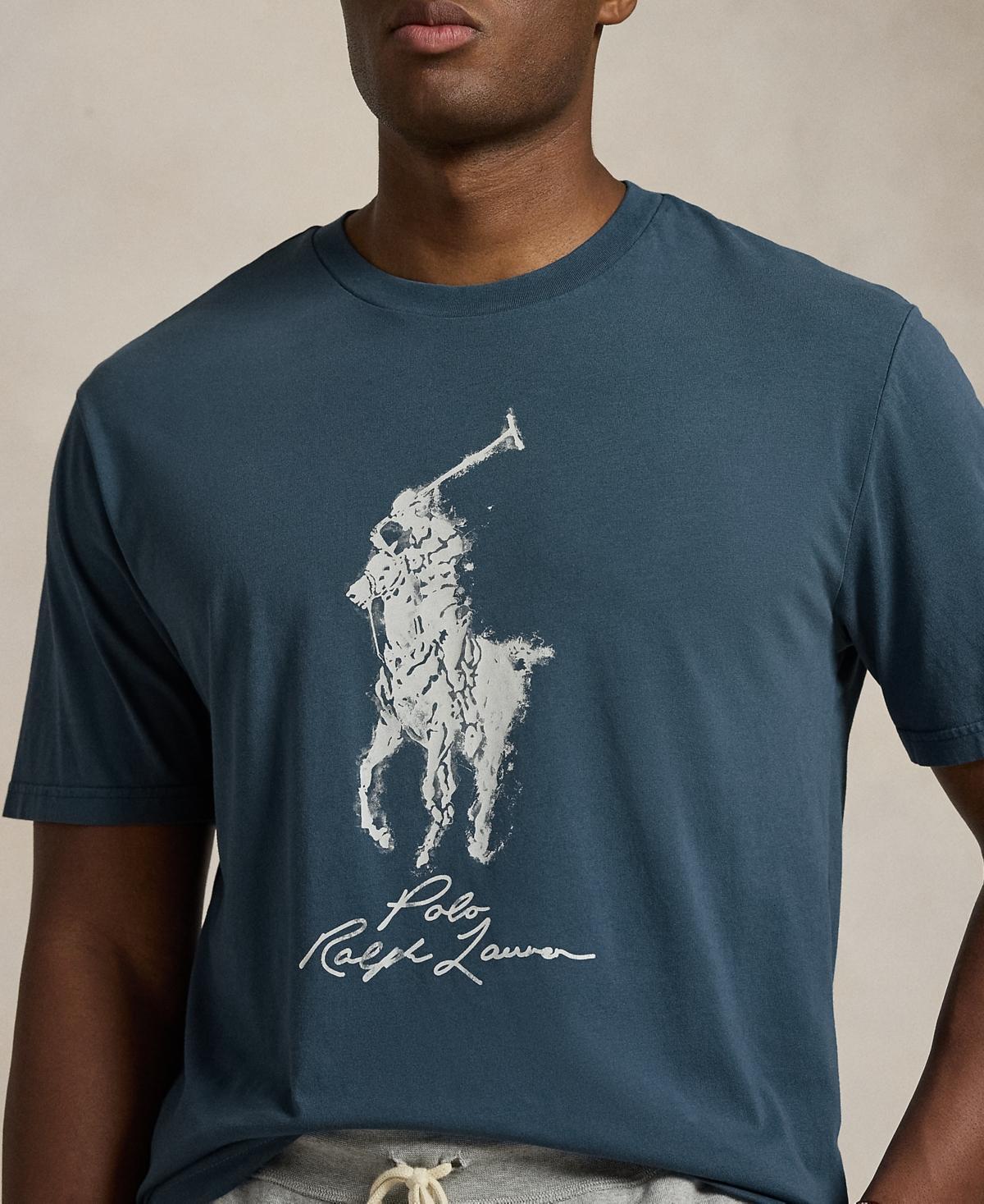 Polo Ralph Lauren Mens Big & Tall Big Pony Jersey T-Shirt Product Image