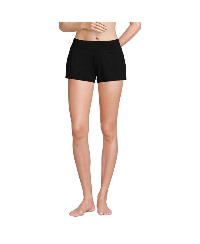 Lands End Womens Smoothing Control Curvy 3 Inch Swim Short Product Image