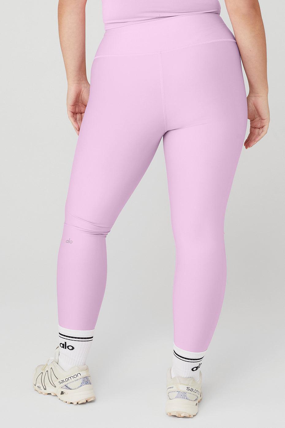 High-Waist Airlift Legging - Sugarplum Pink Female Product Image