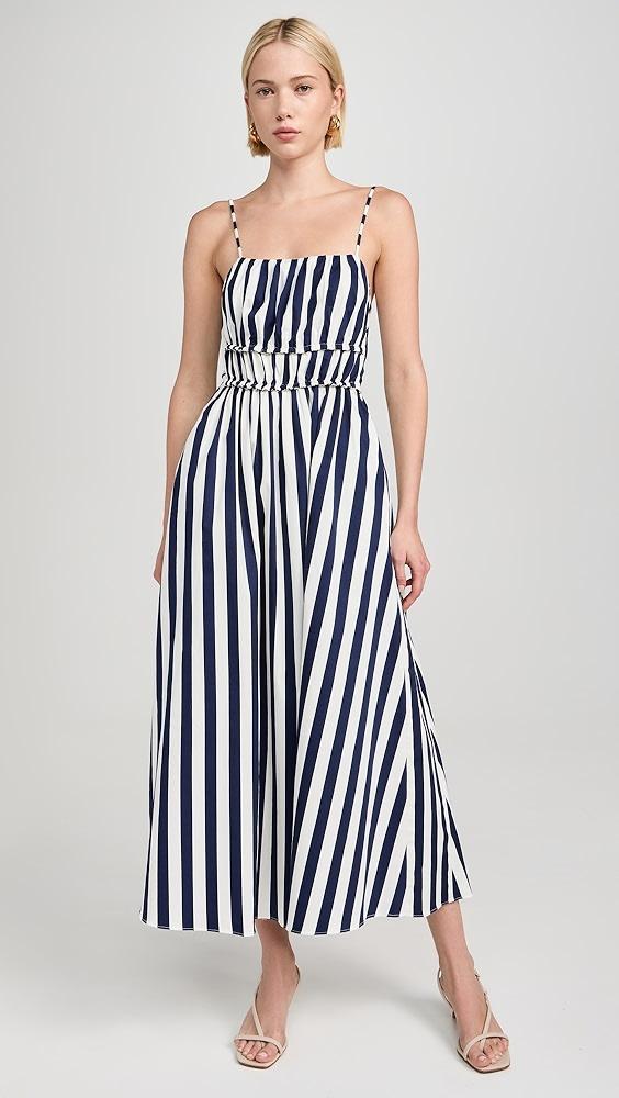 English Factory Stripe Sleeveless Maxi Dress | Shopbop Product Image