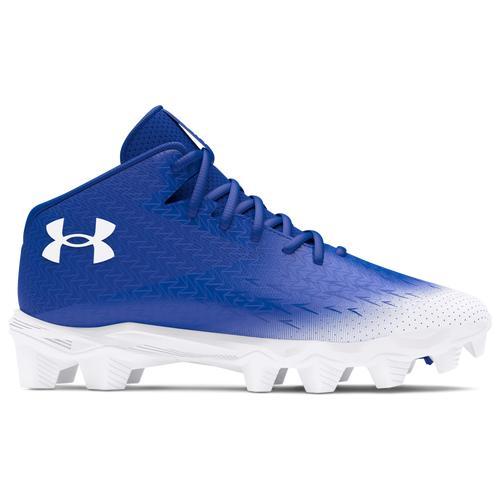 Under Armour Mens Under Armour Spotlight Franchise RM 4.0 - Mens Football Shoes Team Royal/White/White Product Image