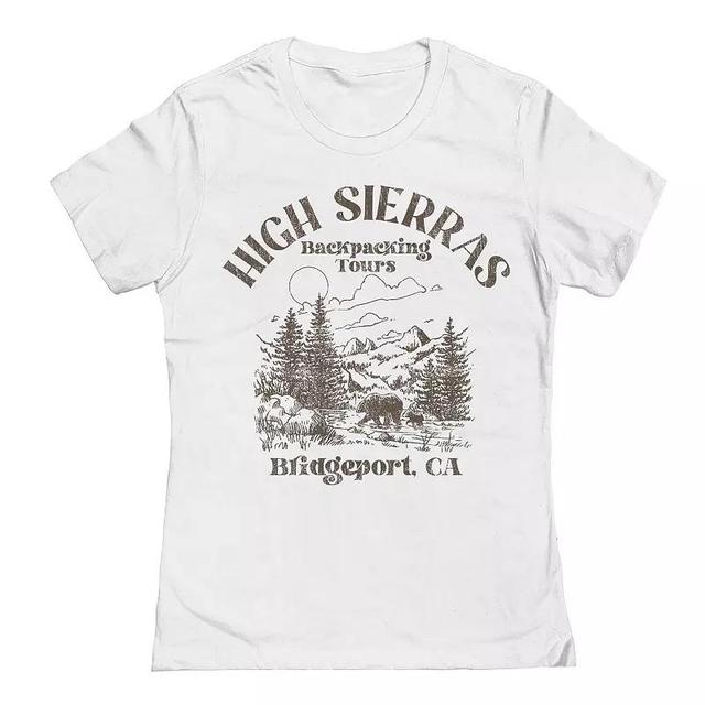 Juniors / Womens High Sierras Graphic Tee, Girls Product Image