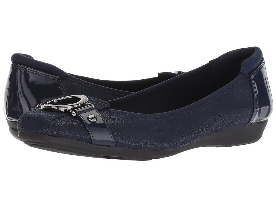 Anne Klein Sport Umeko (Dark Navy Multi/Light Fabric) Women's Shoes Product Image