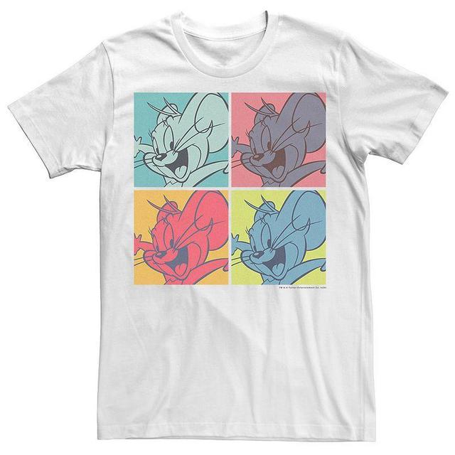 Mens Tom And Jerry Pop Art Box Up Tee, Mens Product Image