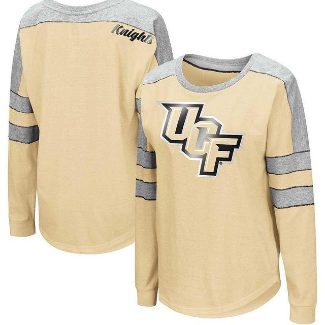 Womens Colosseum UCF Knights Trey Dolman Long Sleeve T-Shirt Product Image