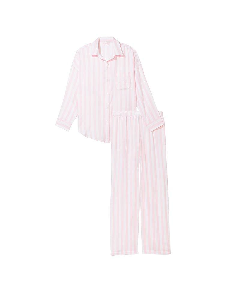 Modal-Cotton Long Pajama Set Product Image