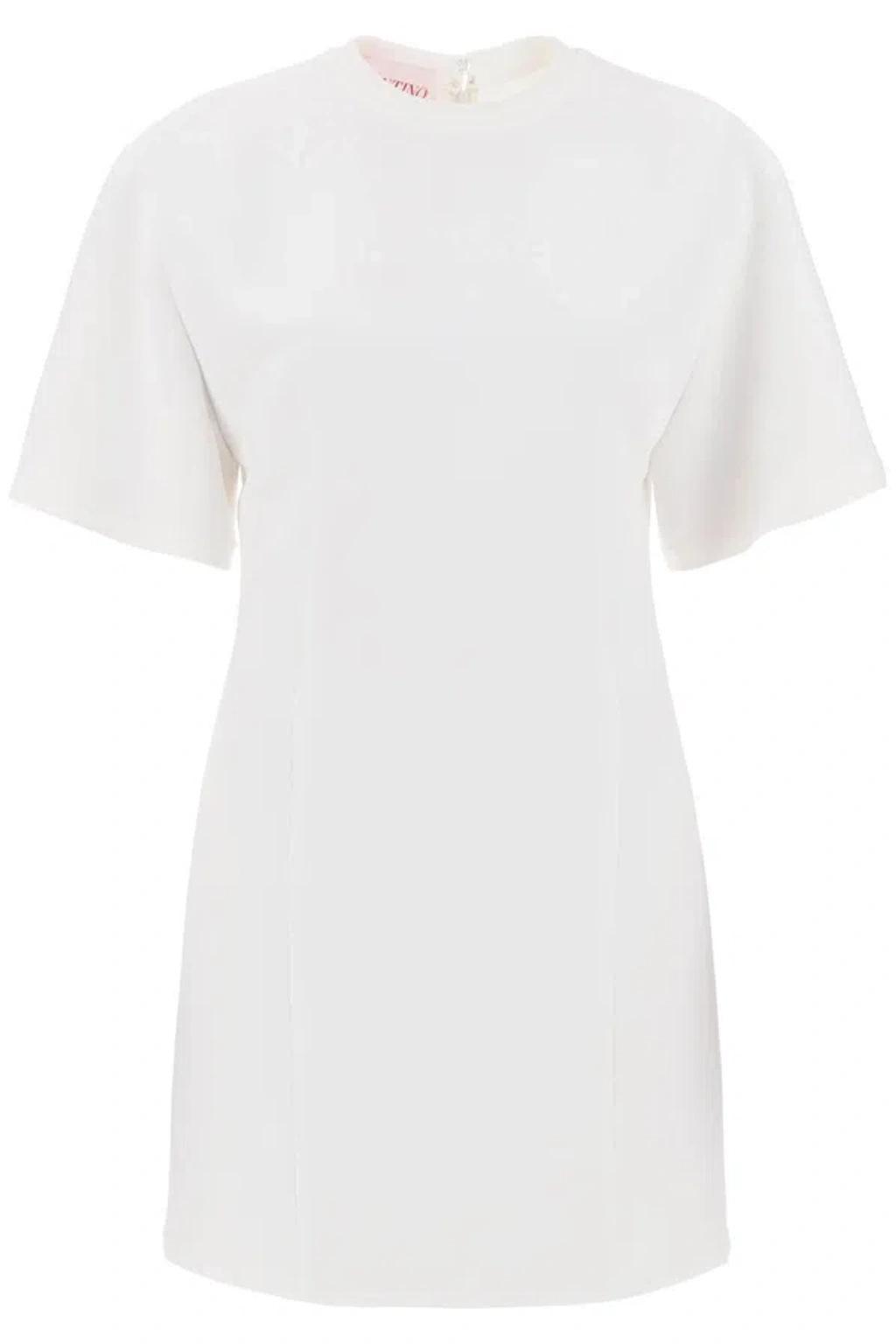 Structured Mini Dress In Ivory Product Image