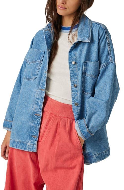 Free People Madison City Denim Jacket Product Image