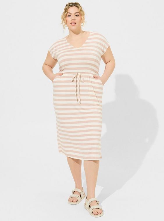 Midi Dolman Sleeve Dress Product Image