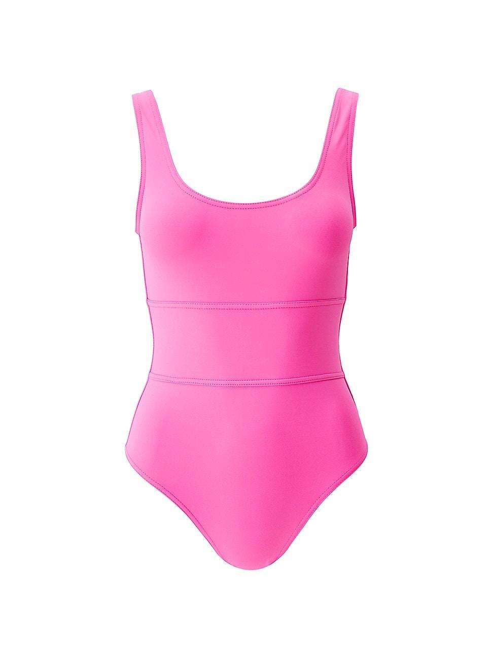 Womens Perugia Scoopneck One-Piece Swimsuit Product Image