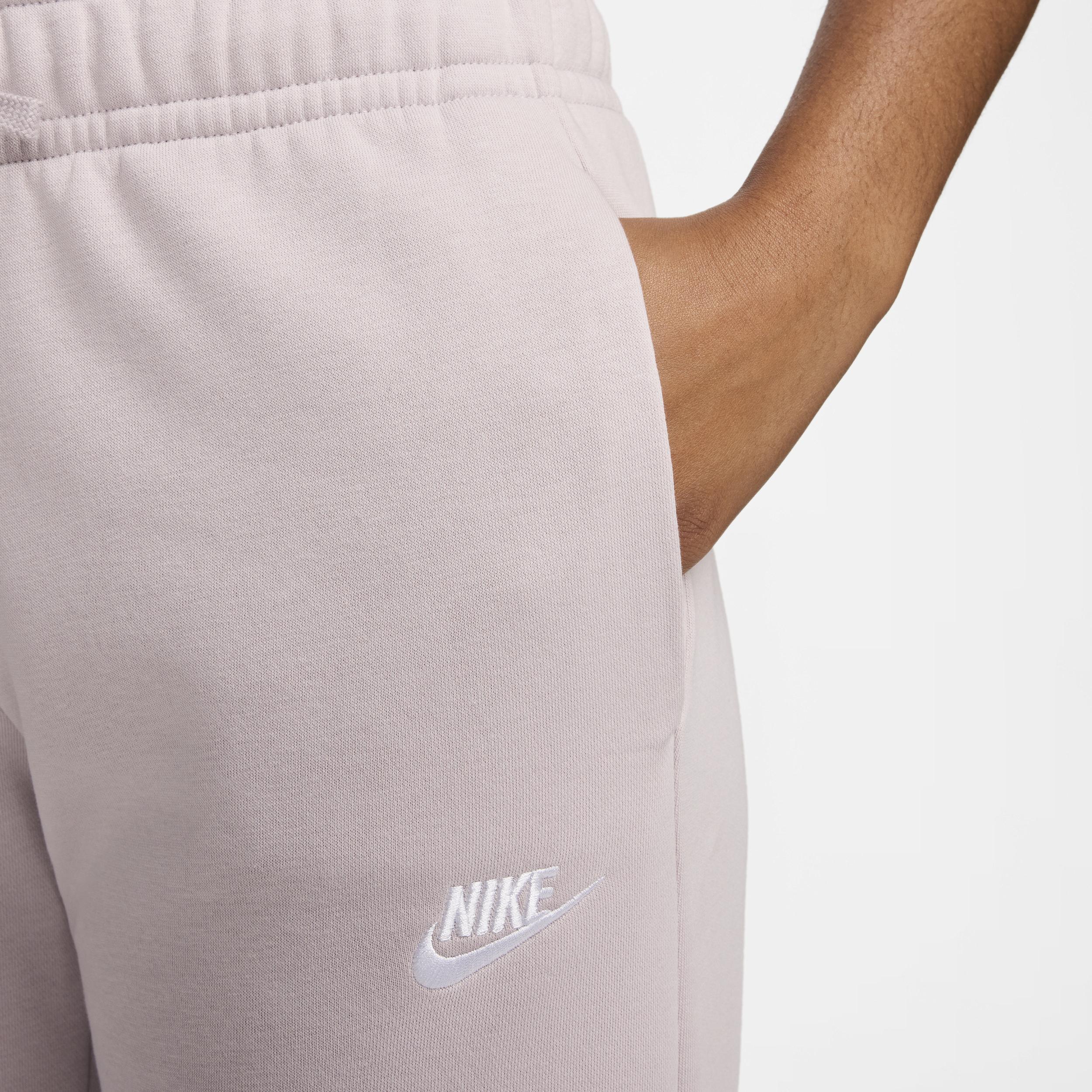 Women's Nike Sportswear Club Fleece Mid-Rise Wide-Leg Sweatpants Product Image