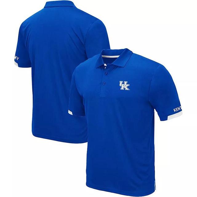 Mens Colosseum Royal Kentucky Wildcats Big & Tall Santry Polo Product Image