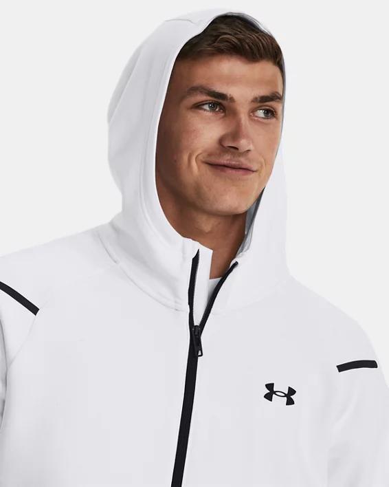 Men's UA Unstoppable Fleece Full-Zip Product Image