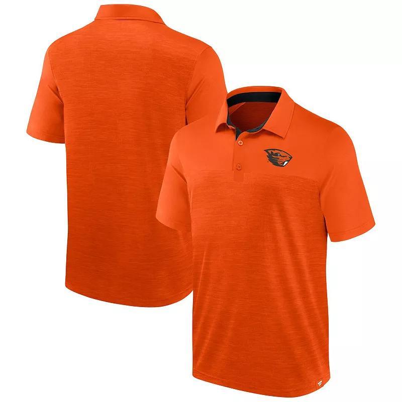 Mens Fanatics Branded Heather Oregon State Beavers Classic Homefield Polo Product Image