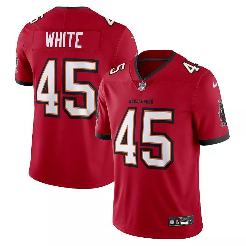 Mens Nike Devin White Tampa Bay Buccaneers Vapor Untouchable Limited Jersey Product Image