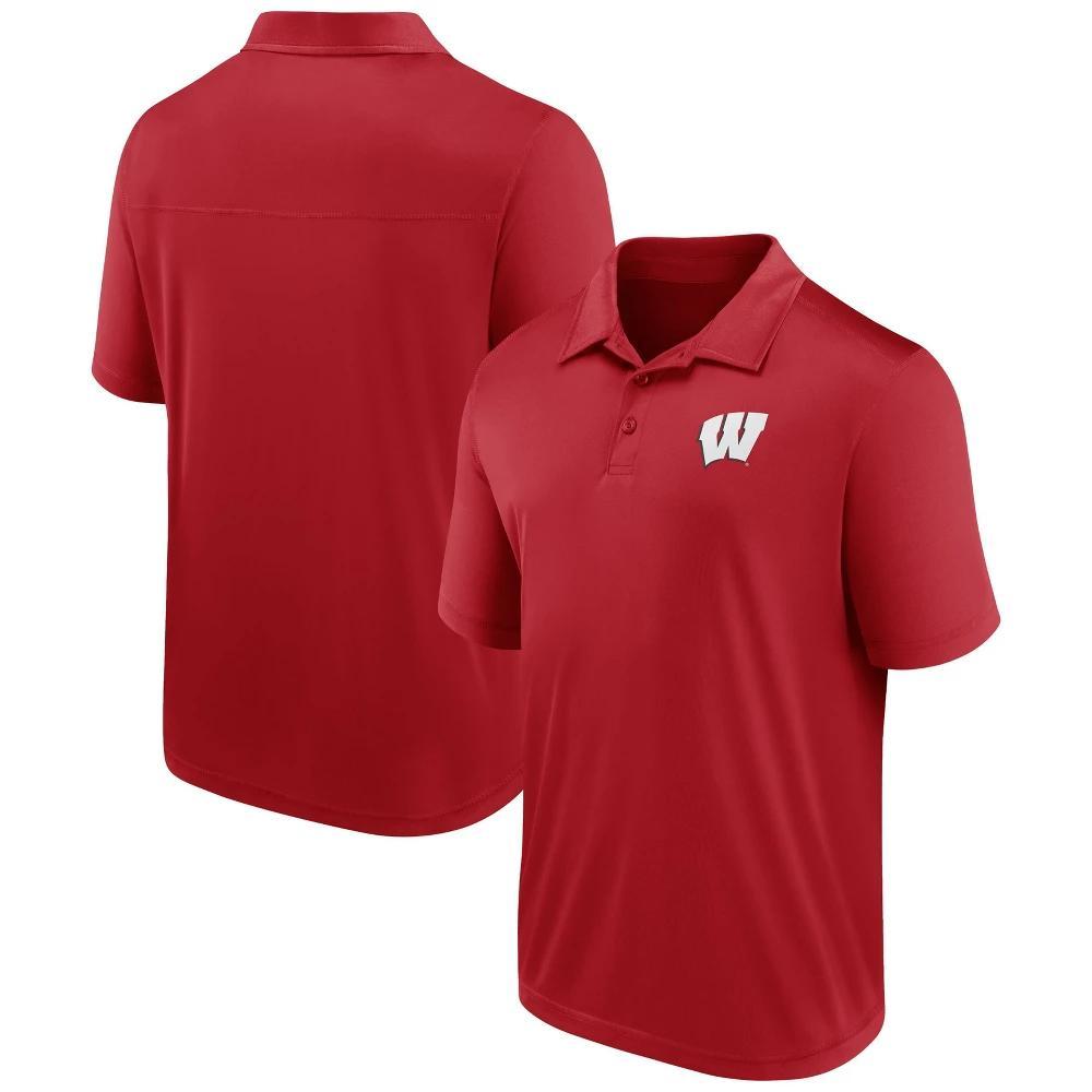 NCAA Wisconsin Badgers Mens Chase Polo T-Shirt Product Image