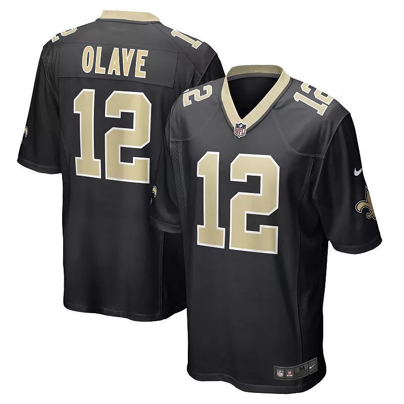 Mens Nike Chris Olave Black New Orleans Saints Player Game Jersey - Black Product Image