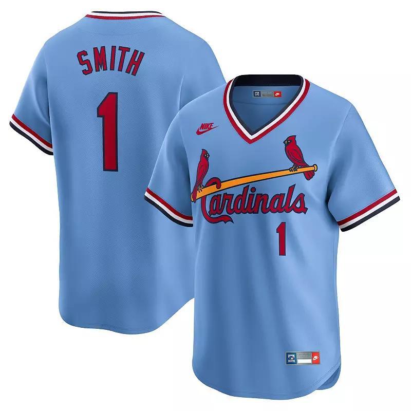 Ozzie Smith St. Louis Cardinals Cooperstown Nike Men's Dri-FIT ADV MLB Limited Jersey Product Image