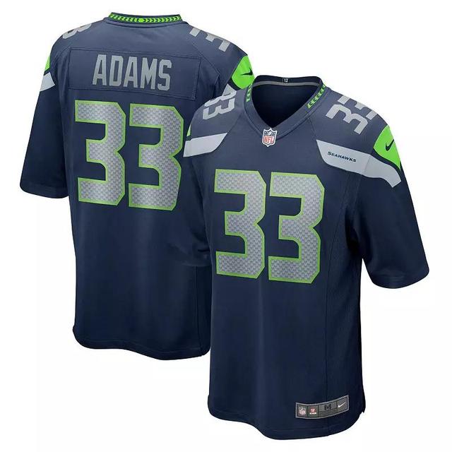 Mens Nike Jamal Adams College Seattle Seahawks Game Team Jersey Blue Product Image