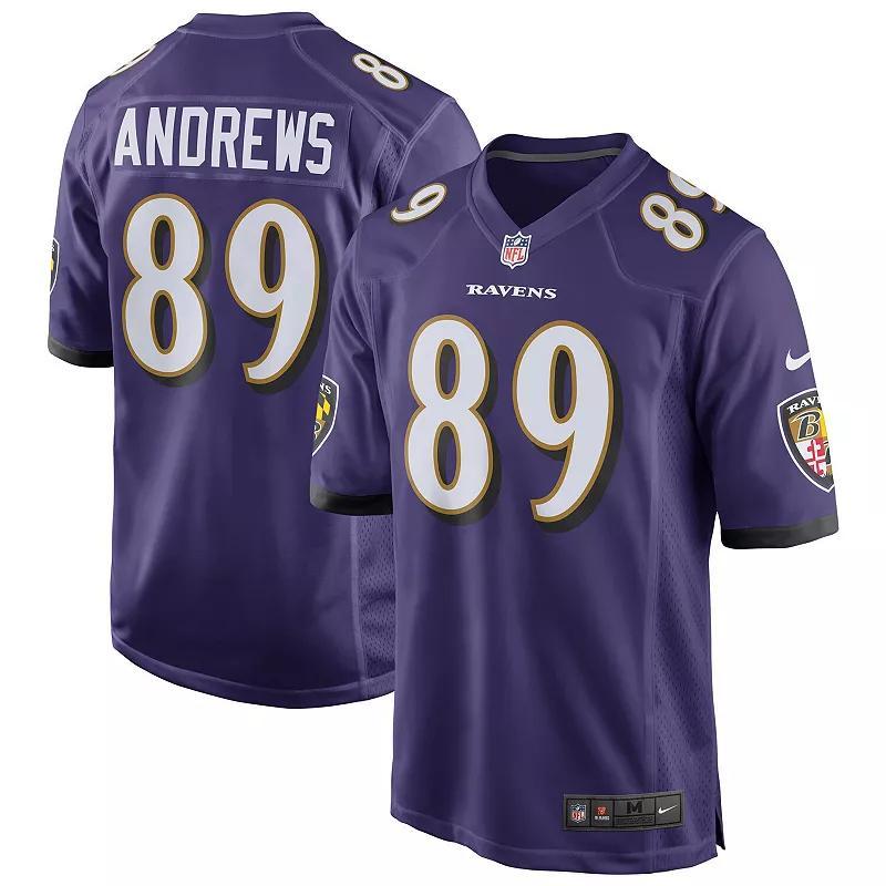 Mens Nike Mark Andrews Baltimore Ravens Game Jersey Product Image