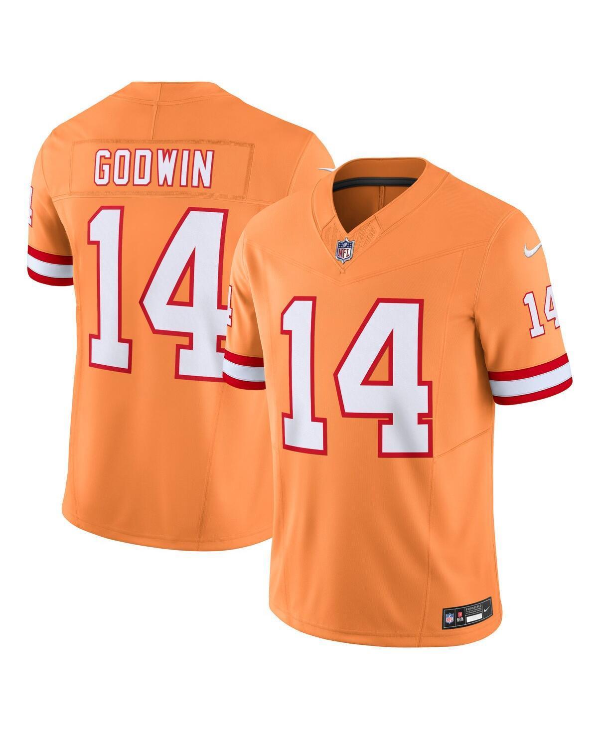 Mens Nike Chris Godwin Orange Tampa Bay Buccaneers Throwback Vapor F.u.s.e. Limited Jersey - Orange Product Image