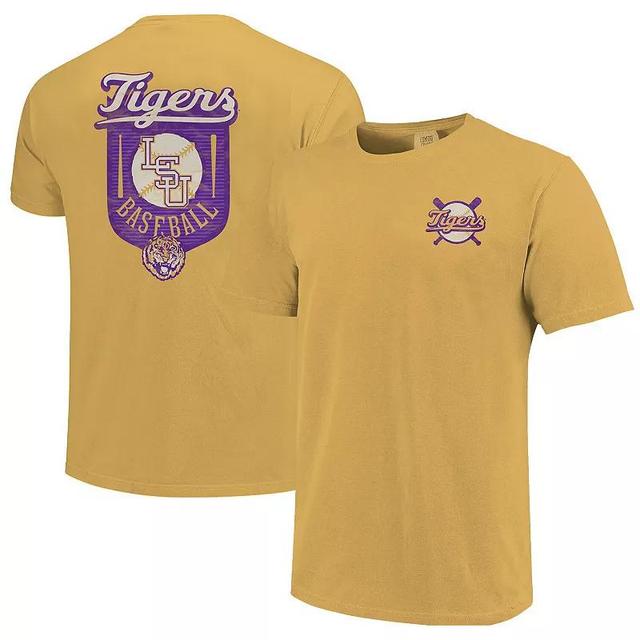 Mens LSU Tigers Baseball Shield T-Shirt Product Image