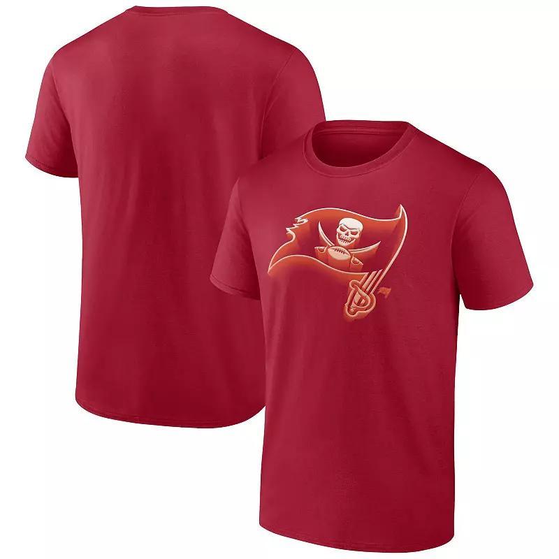 Mens Fanatics Branded Tampa Bay Buccaneers Chrome Dimension T-Shirt Product Image