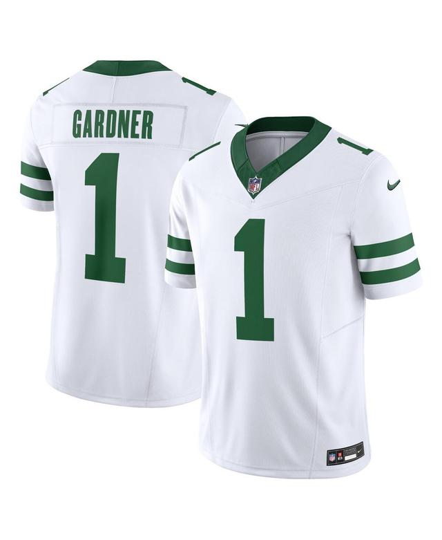 Mens Nike Ahmad Sauce Gardner Legacy New York Jets Vapor F.U.S.E. Limited Jersey Product Image