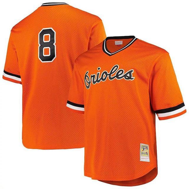 Mens Profile Cal Ripken Jr. Baltimore Orioles Big & Tall Cooperstown Collection Mesh Batting Practice Jersey Product Image